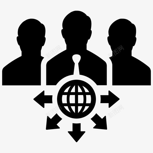 外包签署删除图标svg_新图网 https://ixintu.com 买家 删除 商人 商务人员第二卷 外包 客户 添加 签署 管理 转下 转发