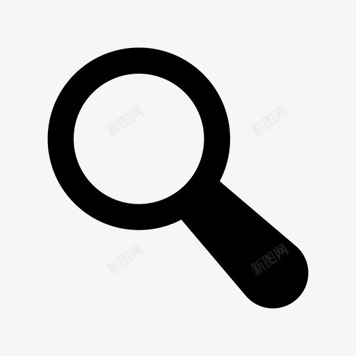 放大镜搜索工具显微镜图标svg_新图网 https://ixintu.com 搜索工具 放大 放大镜 显微镜 科技材料设计图标 缩放 观察镜