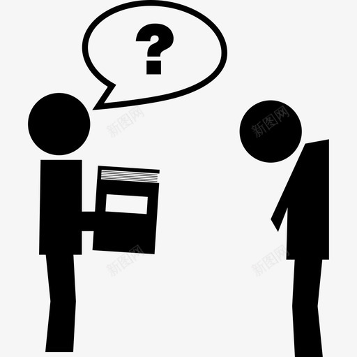 向他人询问教育书籍学术1图标svg_新图网 https://ixintu.com 向他人询问教育书籍 学术1