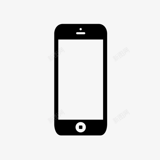 智能手机刷卡信号图标svg_新图网 https://ixintu.com apple cell check iPhone plus touch 信号 刷卡 智能手机 更多