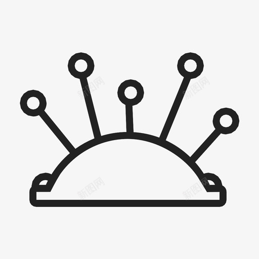别针垫裁剪棒图标svg_新图网 https://ixintu.com 保险箱 别针垫 别针枕 托 枕头 棒 立 缝 裁剪 针