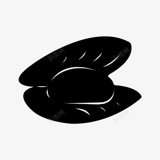 牡蛎海洋门户图标svg_新图网 https://ixintu.com 双壳类 服饰 海洋 海洋生物 清洁剂 牡蛎 电子 蛤蜊 错觉 门户