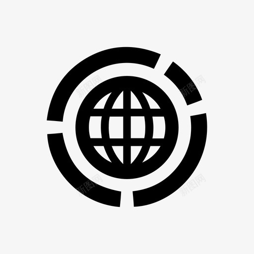 全球市场销售零售图标svg_新图网 https://ixintu.com 优化 全球市场 全球营销 商业小卷2 国际 地球 浏览器 购买 贸易 销售 零售