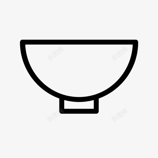 碗开始严重图标svg_新图网 https://ixintu.com 严重 十二生肖 厨房工具圆形固体 图形 开始 弓箭手 液体 碗 肉汤 食物 餐具