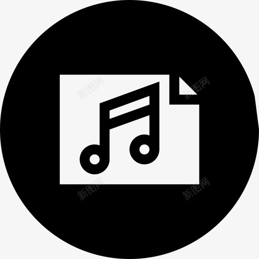 音乐商务服务第一卷差异图标svg_新图网 https://ixintu.com 商务服务第一卷差异 音乐