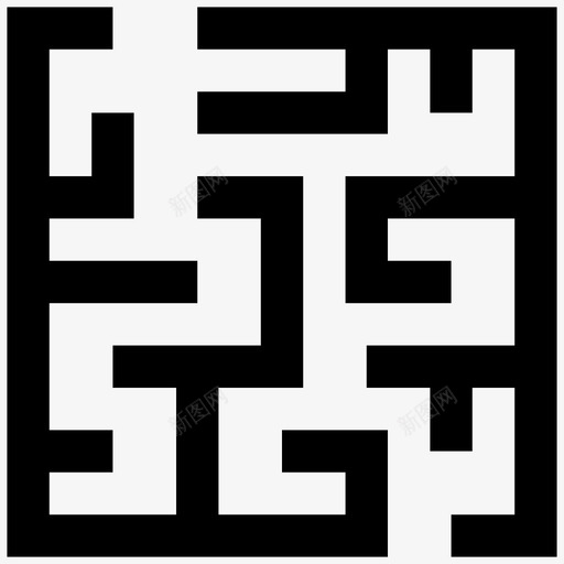 迷宫补充感伤图标svg_新图网 https://ixintu.com 宽 感伤 清洁 网络 蛋糕 补充 谜题 路径 迷宫 迷宫迷宫迷宫