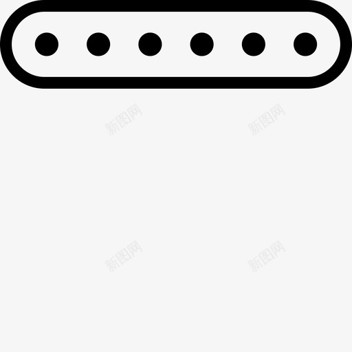反向单线圈吉他拾音器单线圈升高图标svg_新图网 https://ixintu.com 乐器 仅 保持 升高 单线圈 反向单线圈吉他拾音器 吉他拾音器 弦 电吉他