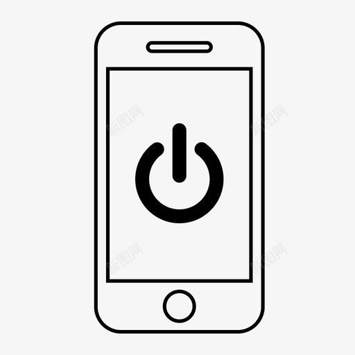 智能手机电源打开关闭图标svg_新图网 https://ixintu.com 充电 关机 关闭 打开 插头插座 智能手机电源 电力 电池 电流 移动 移动集合1