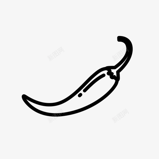 辣椒素食主义者多愁善感图标svg_新图网 https://ixintu.com 伤感 健康 器具 多愁善感 清洁 粘稠 素食主义者 蔬菜 辣椒 食物