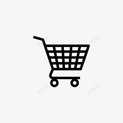 购物车已售产品图标svg_新图网 https://ixintu.com 产品 加粗 小简单 已售 持有 无 购买 购物车 超市 黄金
