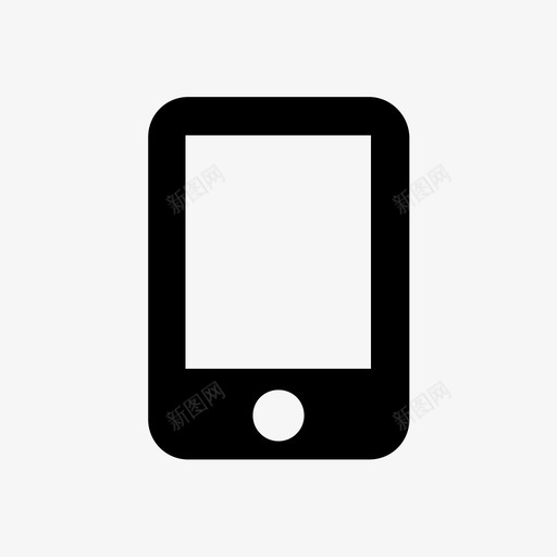 智能手机按钮通话图标svg_新图网 https://ixintu.com 小工具 屏幕 手机 按钮 携带 智能手机 设备 迷你 通话