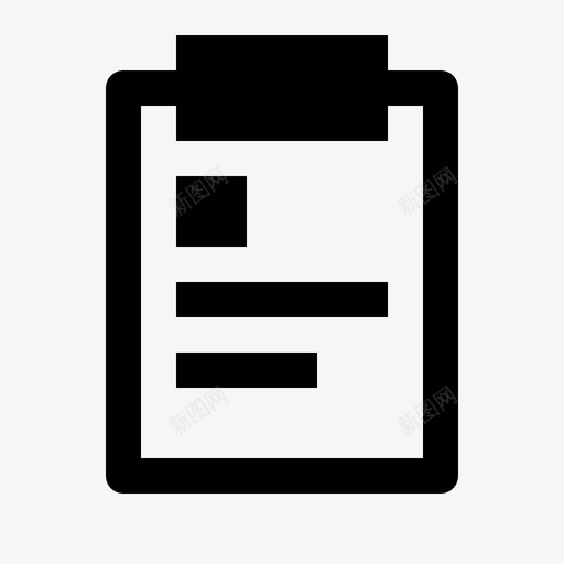 剪贴板传记数据图标svg_新图网 https://ixintu.com 个人资料 传记 信息 剪贴板 十二生肖 图形 数据 文档 注释