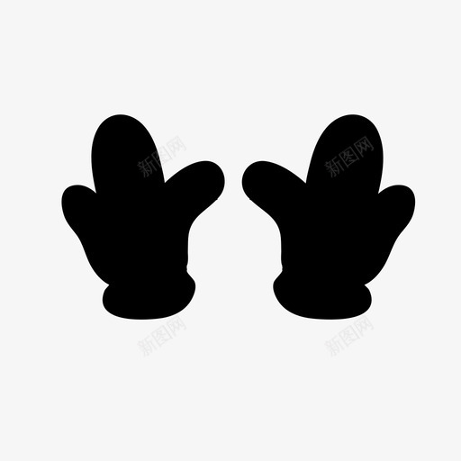 猫连指手套苏斯的灵感偶像图标svg_新图网 https://ixintu.com 猫连指手套 苏斯的灵感偶像