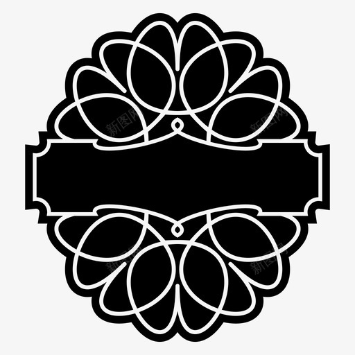 婚礼标签签名形状图标svg_新图网 https://ixintu.com 图案 婚礼标签 庆典 形状 悬挂 接待 框架 签名 装饰