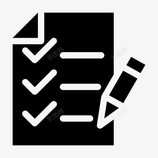 检查列表人类记忆预先计划图标svg_新图网 https://ixintu.com 人类记忆 信息性工作辅助工具 办公室标志符号 工作 数据 文档 检查列表 注意 纸张 预先计划