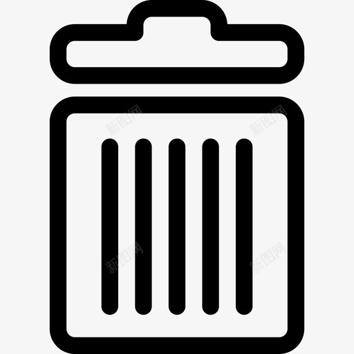 回收站轮廓符号在圆圈内接口seopack图标svg_新图网 https://ixintu.com seopack 回收站轮廓符号在圆圈内 接口