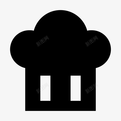 toque皇冠覆盖图标svg_新图网 https://ixintu.com toque 厨师复兴 厨师帽 城市元素材料设计图标 帽子 烹饪 皇冠 覆盖