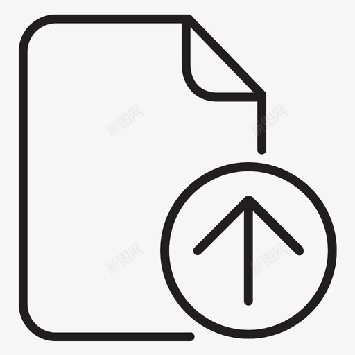 上传文件附件文件图标svg_新图网 https://ixintu.com 上传文件 报告 文件 附件