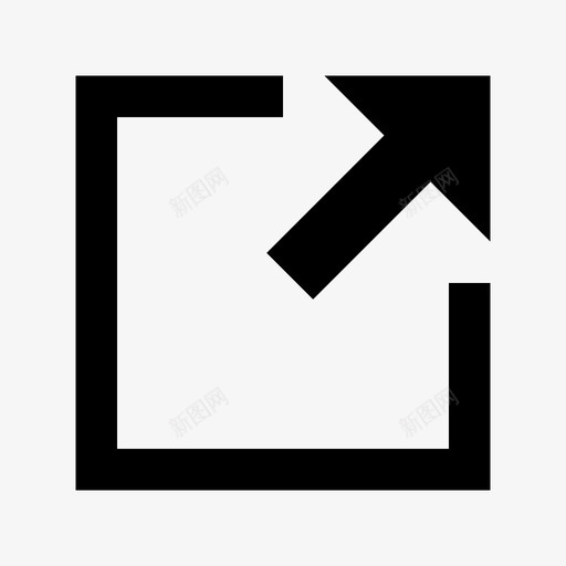 外部链接向上箭头远程图标svg_新图网 https://ixintu.com 向上箭头 场外 外部链接 多媒体选项 指南 离开 网页设计和开发材料设计图标 网页链接 跟随 远程 重定向