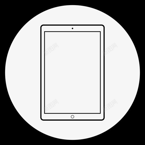 白色ipadapple平板电脑白色ipadipadapple图标svg_新图网 https://ixintu.com apple平板电脑白色ipadipadapple 白色ipad