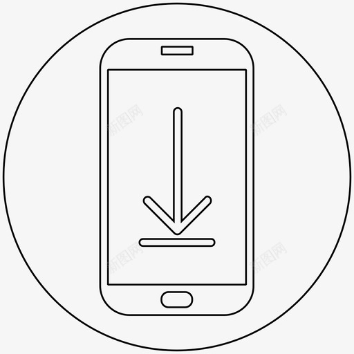智能手机三星手机图标svg_新图网 https://ixintu.com android connect 三星 三星galaxy手机下载 互联网 信息 存储 手机下载 手机云 智能手机下载