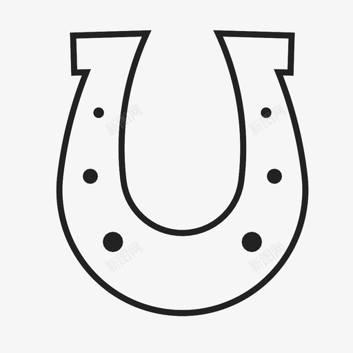 马蹄铁金钱运气图标svg_新图网 https://ixintu.com 世代 克隆 帕特里克 干燥 爱尔兰语 衣服 运气 金钱 队形 马蹄铁