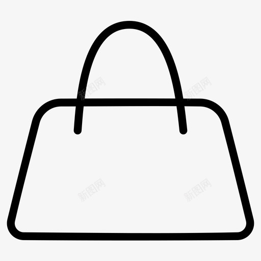手提包物品标记图标svg_新图网 https://ixintu.com 删除 另一个 手提包 旅行 标记 检查 添加 物品 行李 配件