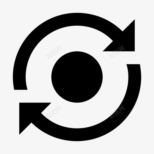 同步箭头计算机图标svg_新图网 https://ixintu.com 云数据技术材料设计图标 刷新 加载箭头 同步 处理箭头 数据 点 箭头 计算机