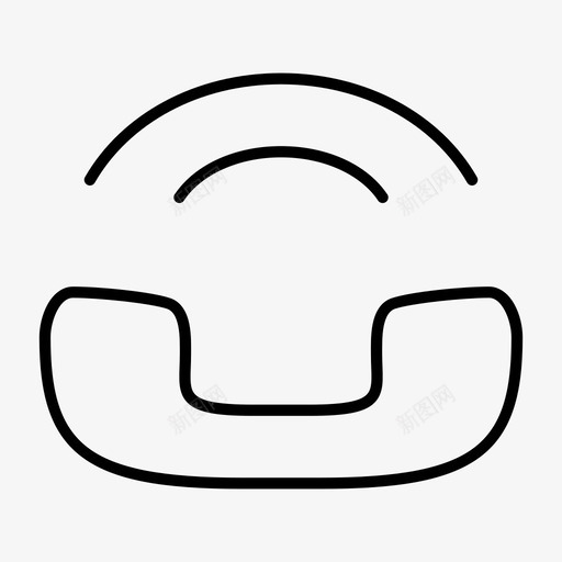 来电通话智能手机图标svg_新图网 https://ixintu.com 座机 手机 智能手机 智能手机和用户界面薄 来电 科技 通讯 通话 铃声