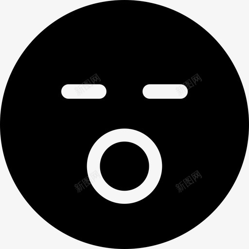 脸上表情疲惫张嘴闭眼界面图标svg_新图网 https://ixintu.com 张嘴闭眼 情绪充盈 界面 脸上表情疲惫