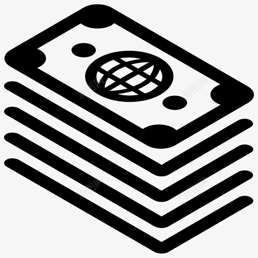 财务业务资本图标svg_新图网 https://ixintu.com 业务 全局 支付 查找 现金 虚拟货币 财务 货币 资本