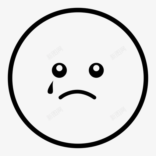 哭泣开始笑脸图标svg_新图网 https://ixintu.com 十二生肖 哭泣 开始 弓箭手 情绪 数据 笑脸 符号 表情符号