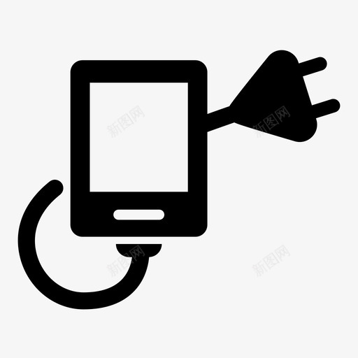 充电装置不关闭移动开启图标svg_新图网 https://ixintu.com 不关闭 供电 充电 充电装置 电气 电源线 移动开启 能量 能量和功率 能量给予器 连接装置