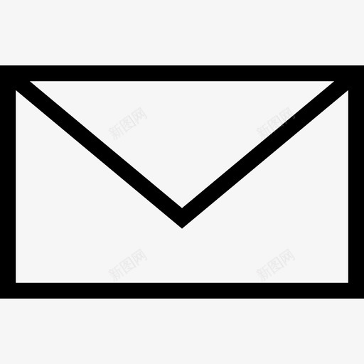 信封后视图轮廓界面学术2图标svg_新图网 https://ixintu.com 信封后视图轮廓 学术2 界面