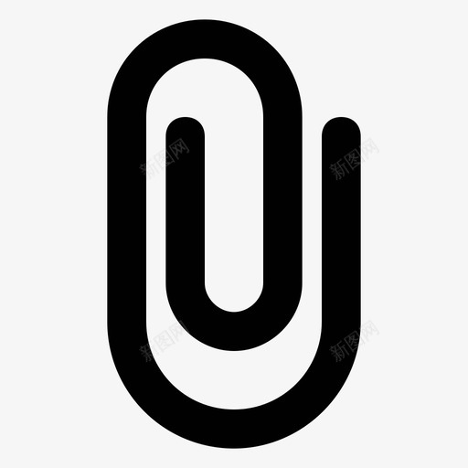 回形针派生成图标svg_新图网 https://ixintu.com 回形针 复制 派 生成 线性用户界面图标 蛋糕 补充 附件 附加