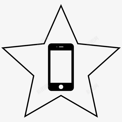 黑色iphone智能手机iphone苹果智能手机图标svg_新图网 https://ixintu.com 智能手机iphone苹果智能手机 黑色iphone