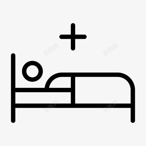 医疗服务医疗区图标svg_新图网 https://ixintu.com 医疗区 医疗服务