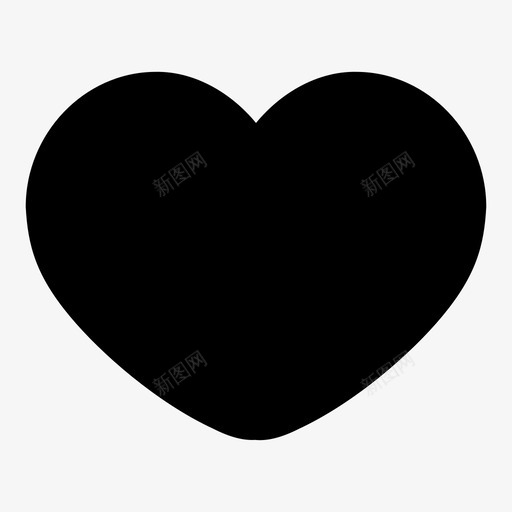 心材料物品图标svg_新图网 https://ixintu.com 复活节 展示品 心 心形 文章 最爱 材料 物品 身体部位