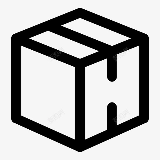 纸箱包裹箱包装箱图标svg_新图网 https://ixintu.com 包装箱 包裹箱 棕色箱 灯箱 瓦楞纸箱 移动箱 纤维箱 纸箱 纸箱送货 著名图标加粗
