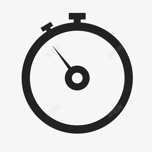 秒表改进记录图标svg_新图网 https://ixintu.com 开始 改进 时间 秒表 记录 轨迹