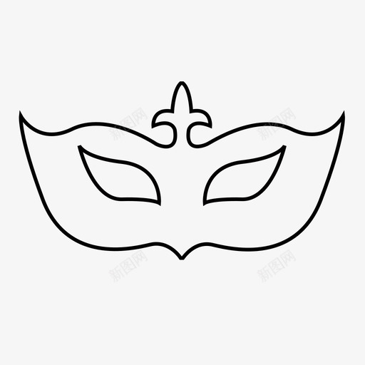 狂欢面具不睫毛膏图标svg_新图网 https://ixintu.com gold hold 不 出售 嘉年华 大胆 狂欢节 狂欢节面具 狂欢面具 睫毛膏