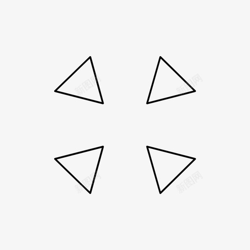 最小化牙齿缩小图标svg_新图网 https://ixintu.com 减少 压缩 折叠 披萨片 最小化 游戏片 牙齿 琐碎的追求 箭头 缩小 选择区域