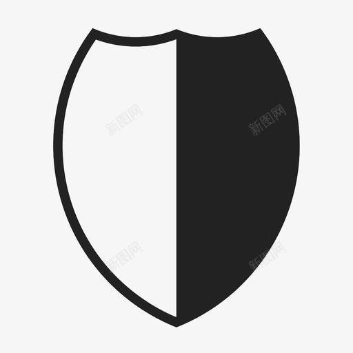盾牌盔甲防御图标svg_新图网 https://ixintu.com 保护 坚硬 守卫 安全 盔甲 盾牌 警察 防御
