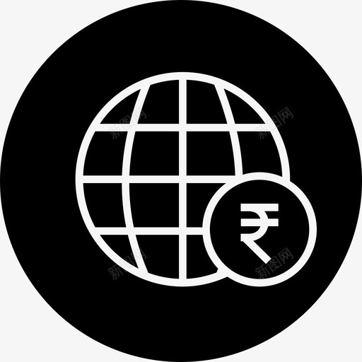 世界卢比简历图标svg_新图网 https://ixintu.com 世界 业务 企业财务圆线差 信息 卢比 扩展 文档 点击 简历 视图 货币 钱