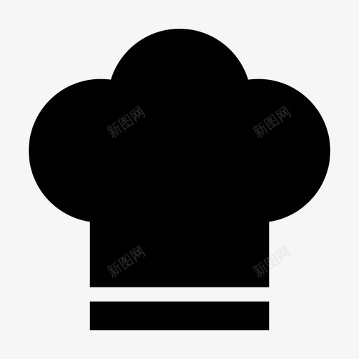 玩具物品厨师图标svg_新图网 https://ixintu.com 厨师 厨房雕文 展示品 帽子 材料 物品 玩具