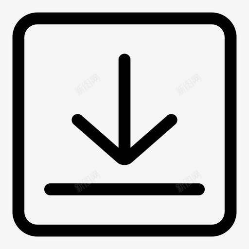 智能手机保存文件图标svg_新图网 https://ixintu.com ui粗轮廓 下箭头 下载 保存文件 文件下载 无线 智能手机 脉冲 跳动 通讯