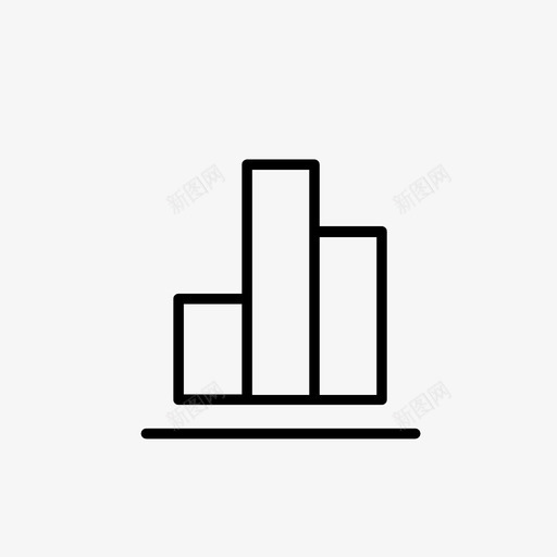 条形图彩色数据图标svg_新图网 https://ixintu.com ppt 彩色 数据 显示 条形图 用户界面 读取