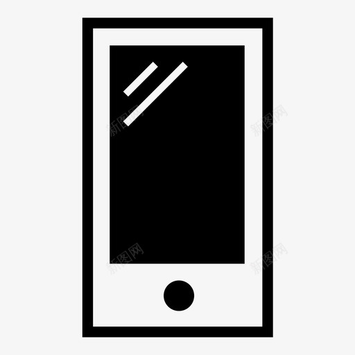 智能手机触摸屏电话图标svg_新图网 https://ixintu.com 应用程序 手机 插件 摄像头 智能手机 电话 视频 触摸屏 音频