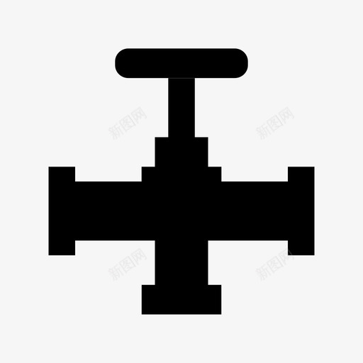 管道阀门能源材料标图标svg_新图网 https://ixintu.com 管道阀门 能源材料设计图标