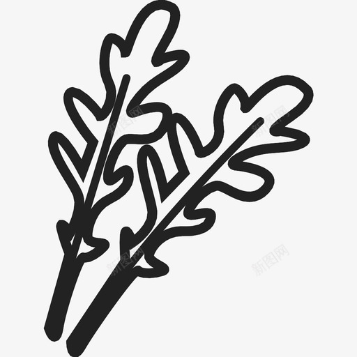 火箭沙拉信号标记图标svg_新图网 https://ixintu.com 信号 另一个 支票 标记 火箭沙拉 绿色 苦的 鲁可拉